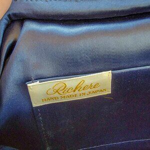 Vintage 1950s  Richere by Walborg Beaded Clutch Hand Made in Japan